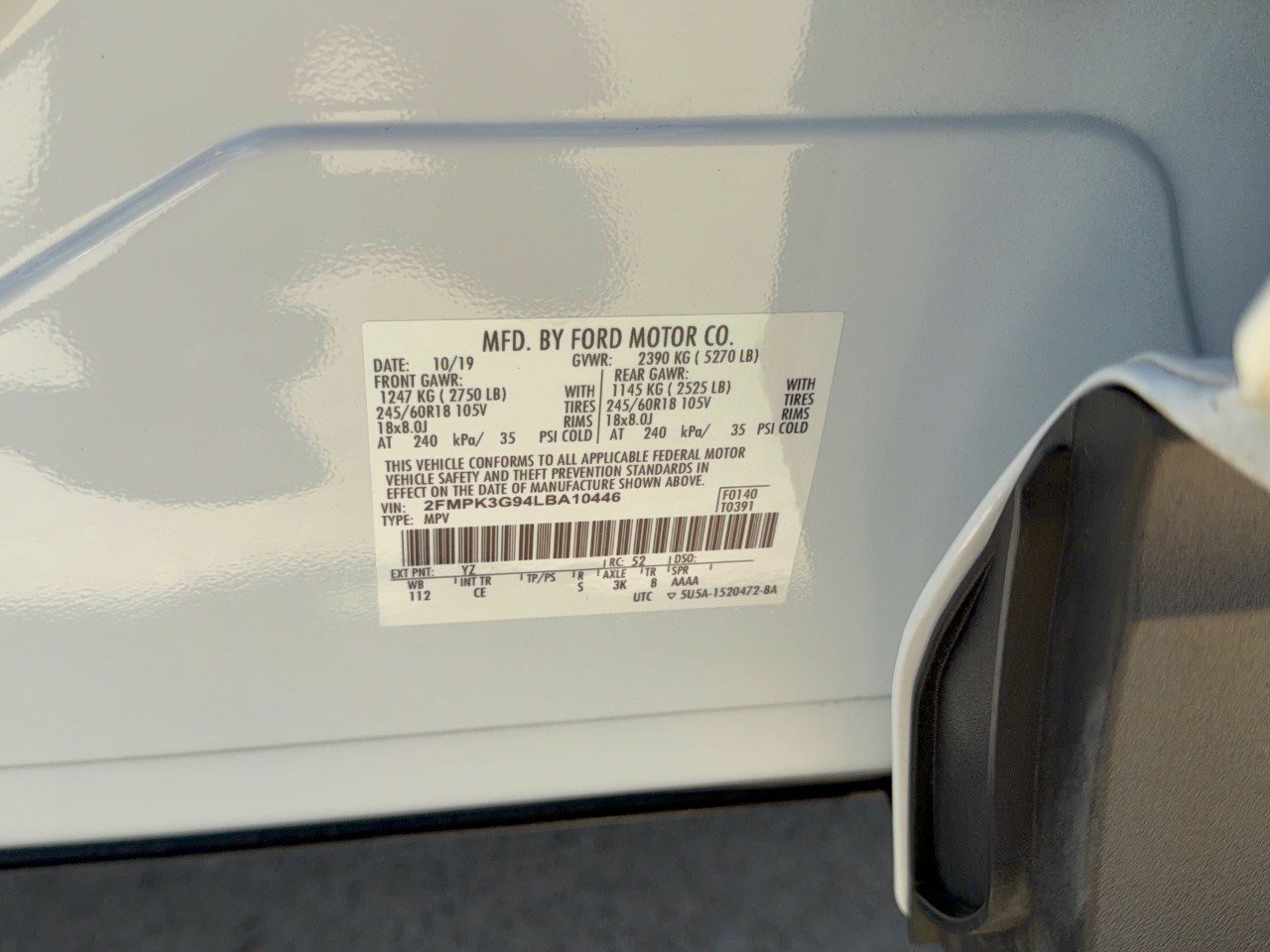 Used 2020 Ford Edge SE FWD image 30