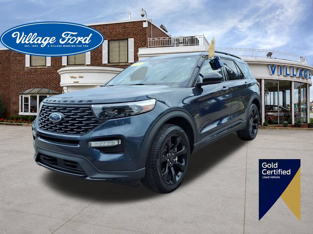 Certified 2024 Ford Explorer ST-Line w/ Class IV Trailer Tow Package AWD/4WD 360° Tour