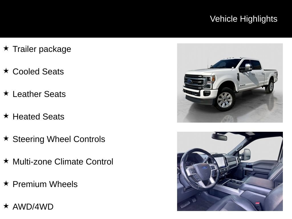 Certified 2022 Ford F250 Platinum w/ FX4 Off-Road Package image 11