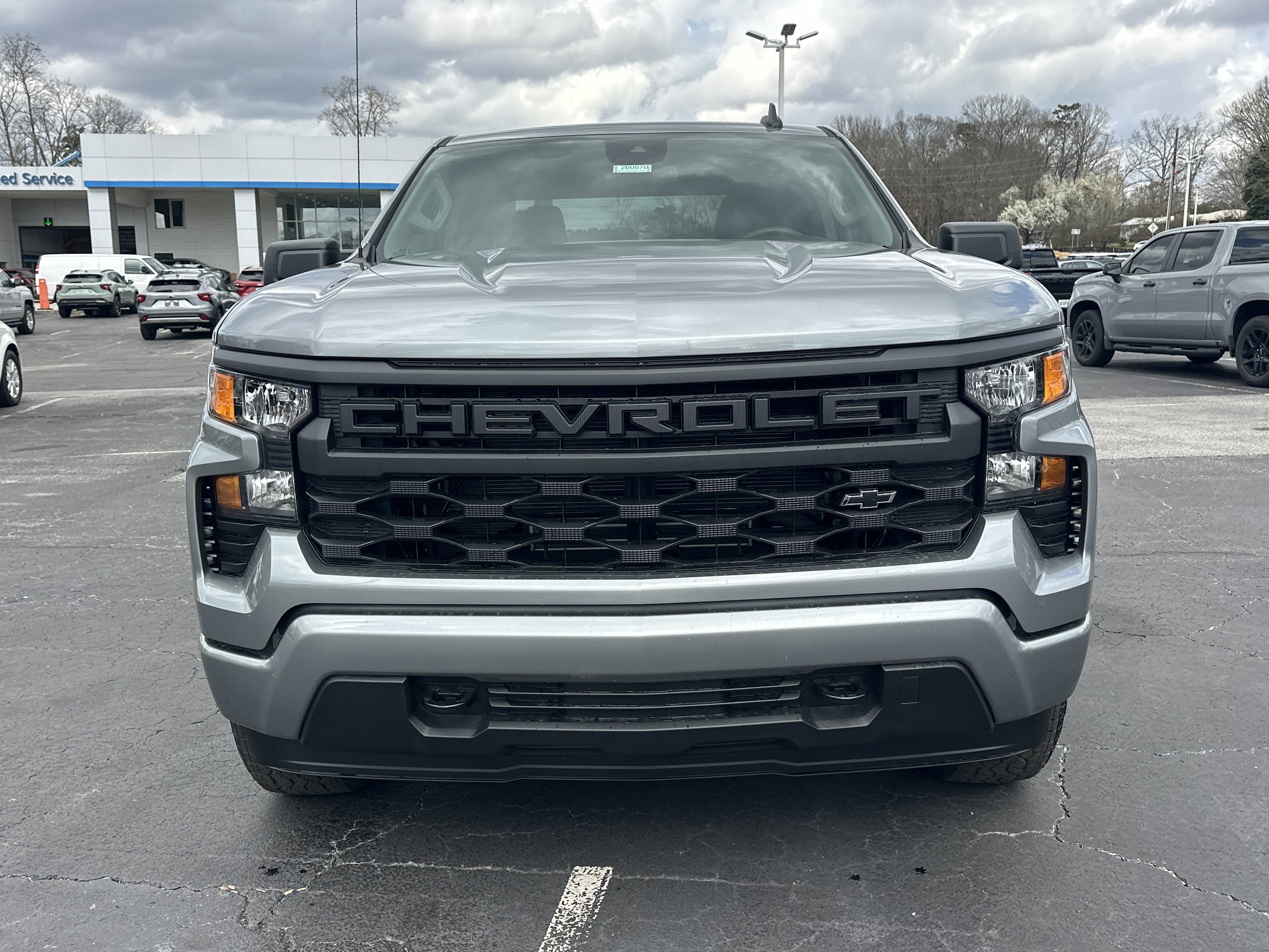 New 2026 Chevrolet Silverado 1500 Custom w/ Turbomax Blackout Package image 3