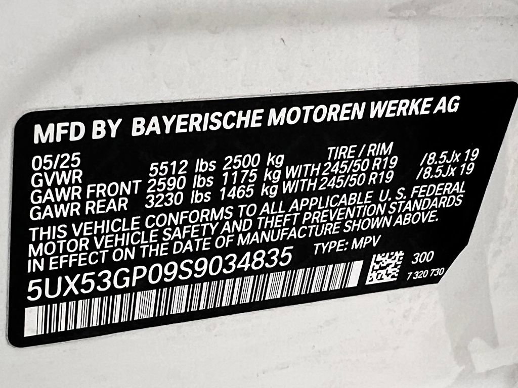 Certified 2025 BMW X3 xDrive30i w/ Convenience Package AWD/4WD image 23