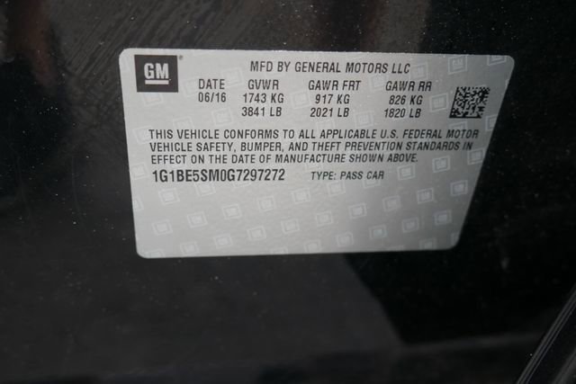 Used 2016 Chevrolet Cruze LT w/ Convenience Package FWD image 25