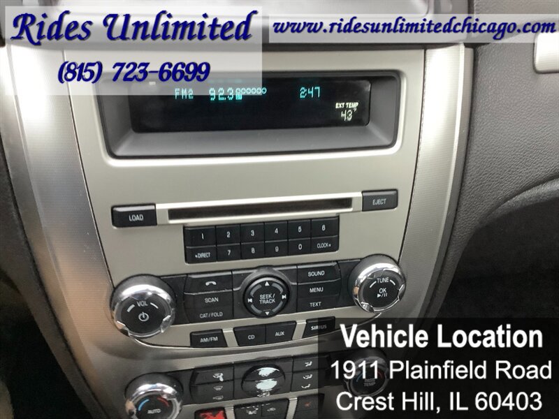 Used 2011 Ford Fusion Base w/ 501A Rapid Spec Order Code image 13