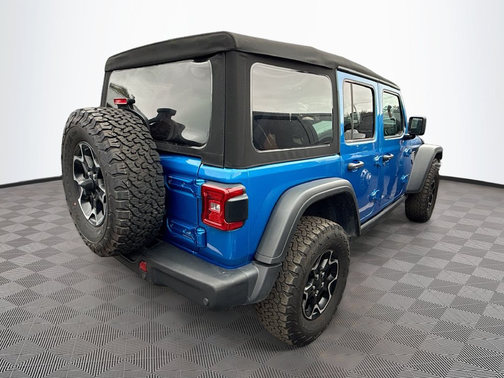 Certified 2022 Jeep Wrangler Unlimited Rubicon 4xe w/ Steel Bumper Group AWD/4WD image 6