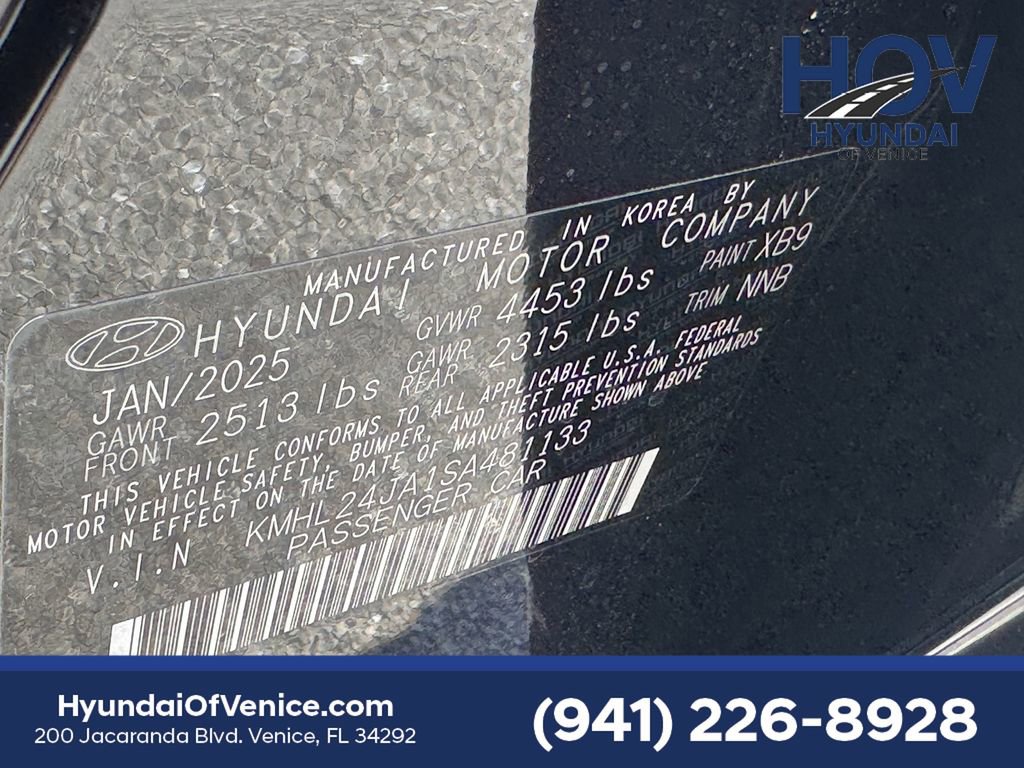 Certified 2025 Hyundai Sonata SE image 33