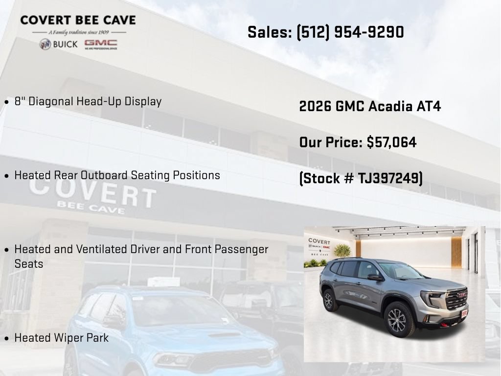 New 2026 GMC Acadia AT4 w/ Luxury Package AWD/4WD image 20