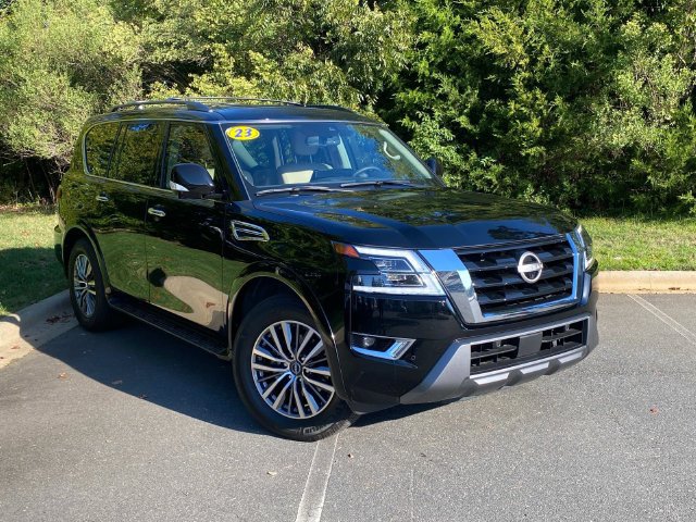 Used 2023 Nissan Armada SL w/ Captain's Chairs Package RWD image 1