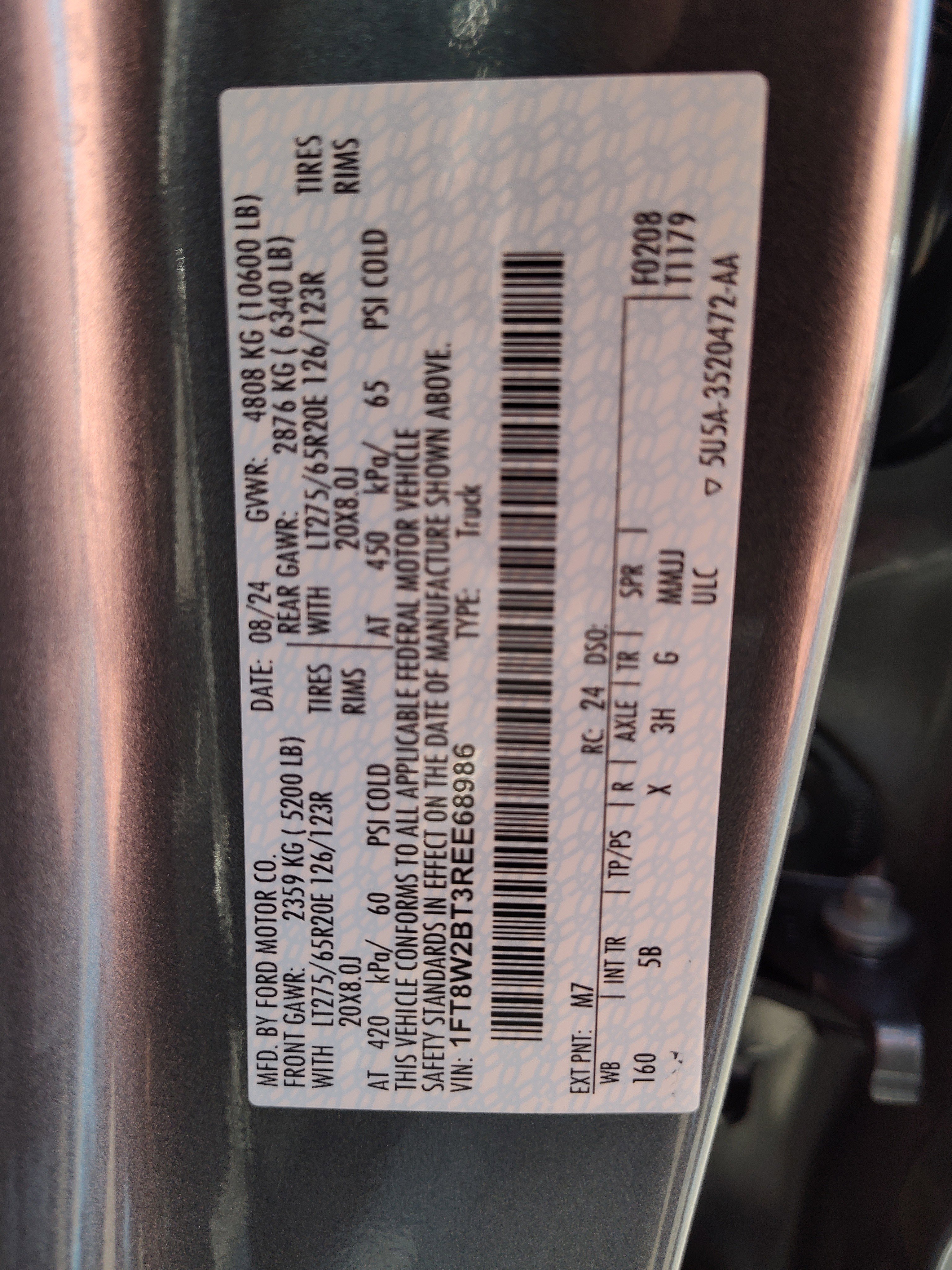 Used 2024 Ford F250 Lariat w/ Lariat Ultimate Package image 48