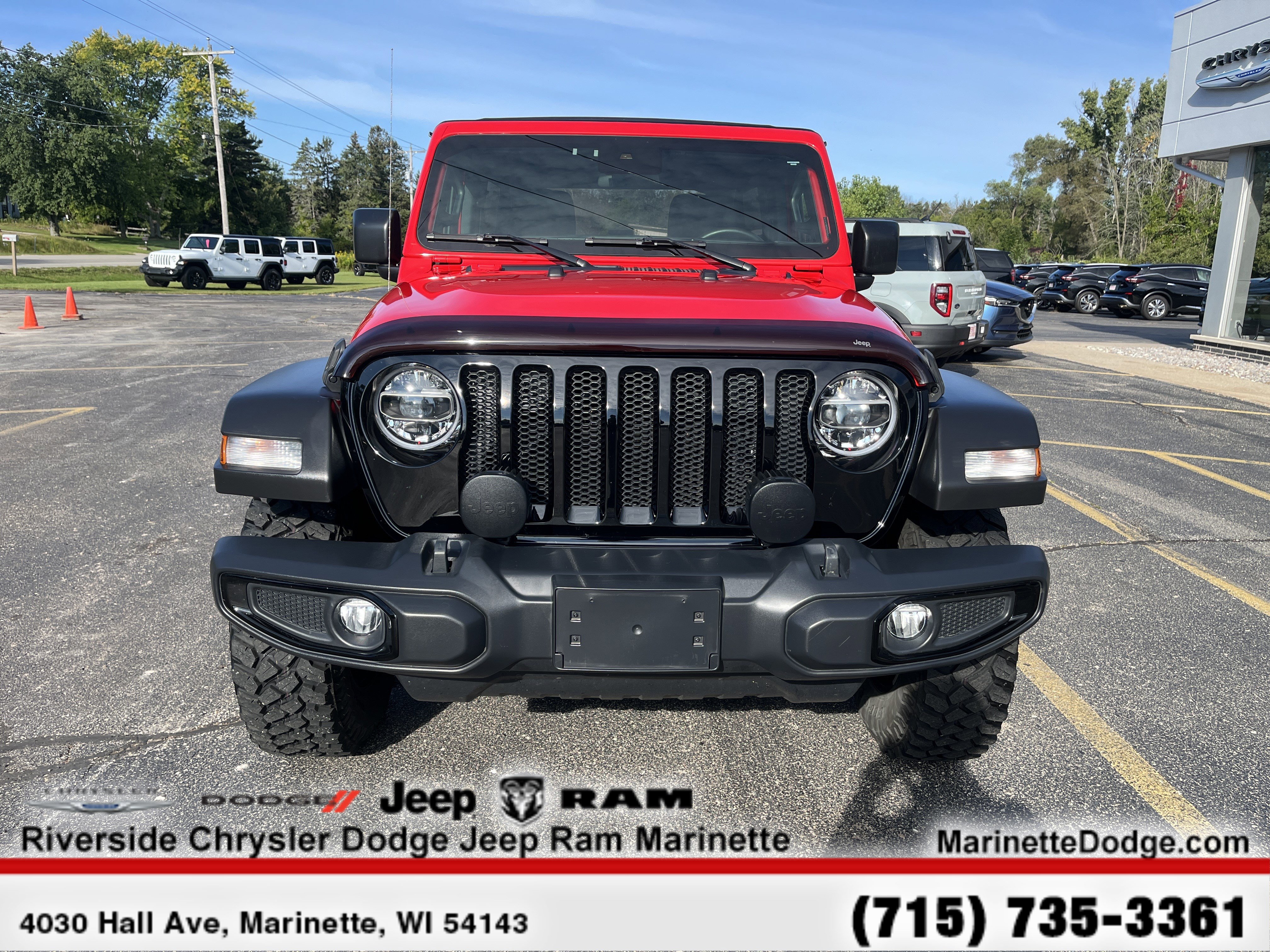 Used 2021 Jeep Wrangler Unlimited Willys image 3