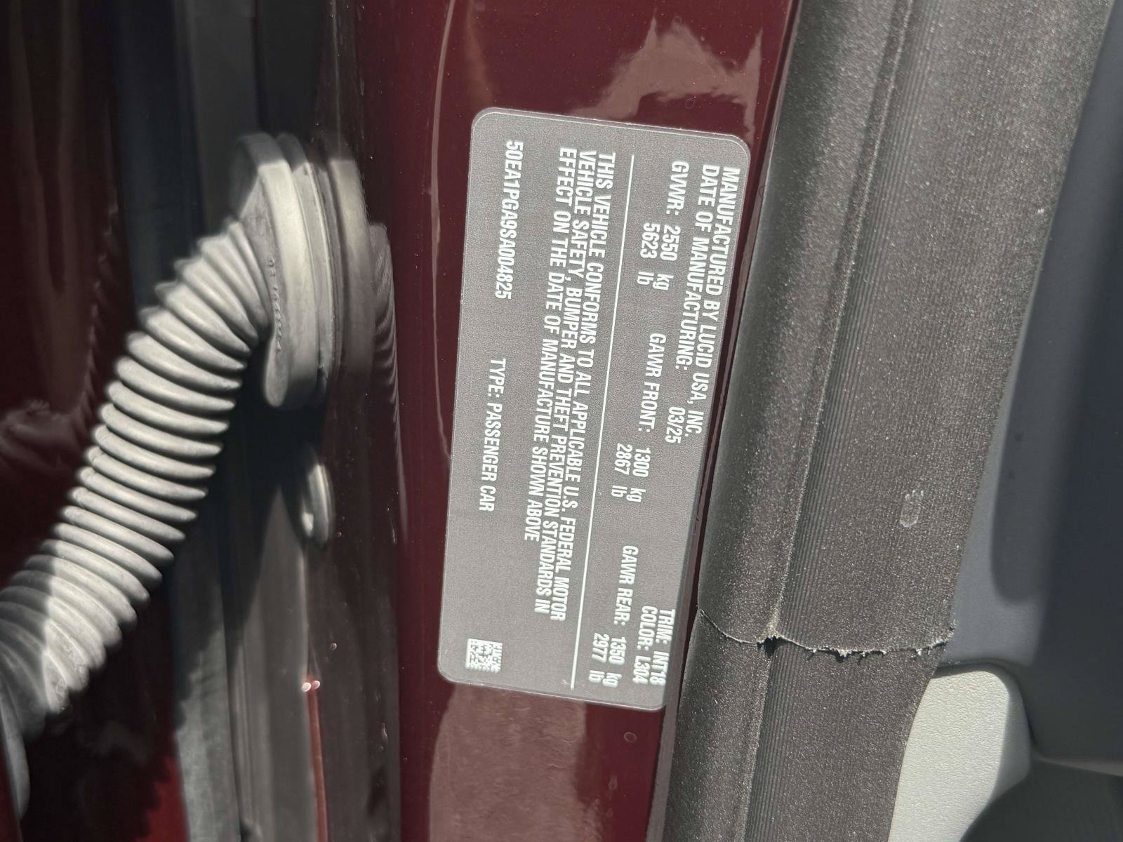 Used 2025 Lucid Air Pure RWD image 33
