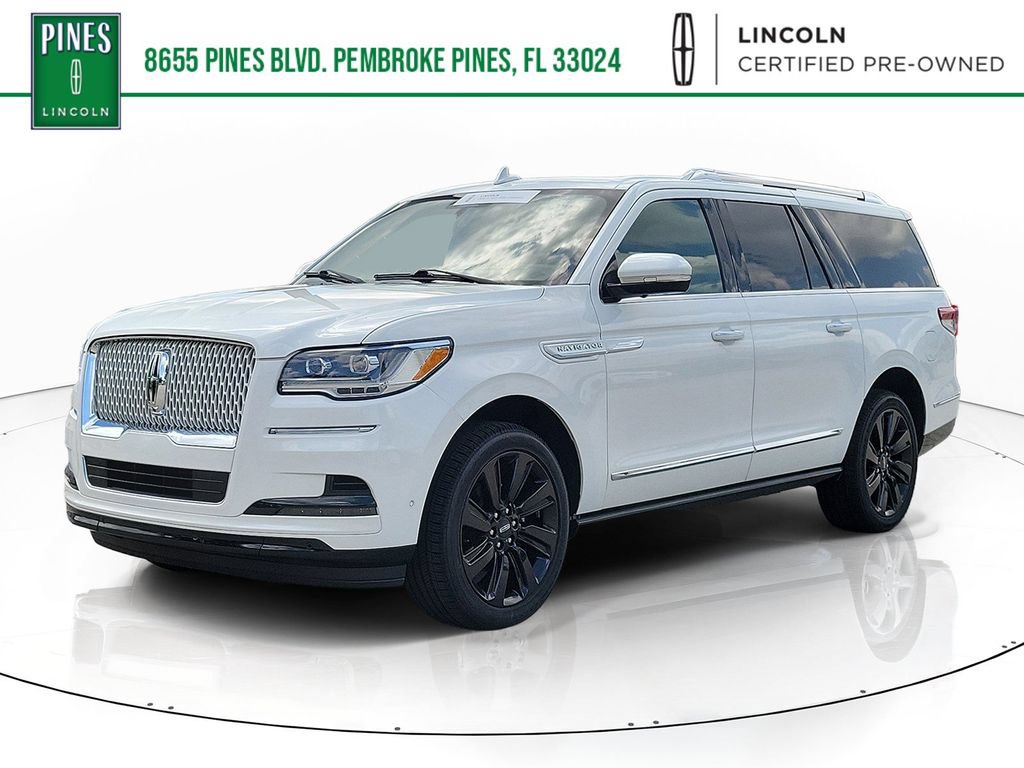 Certified 2022 Lincoln Navigator L Reserve w/ Monochromatic Package