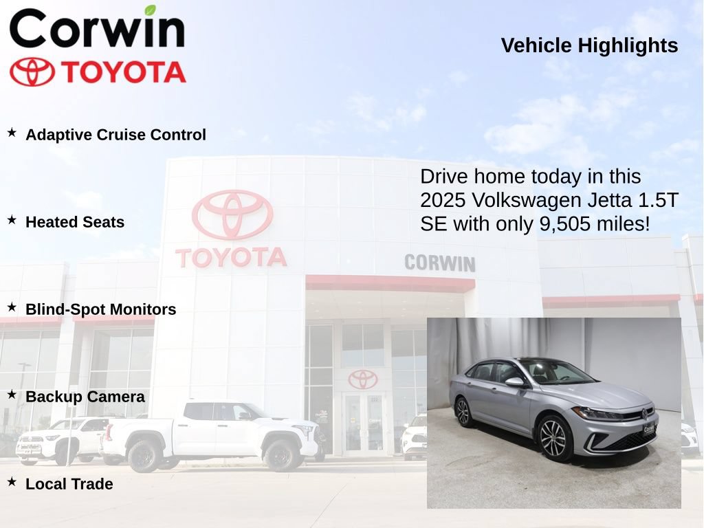 Used 2025 Volkswagen Jetta SE FWD image 6