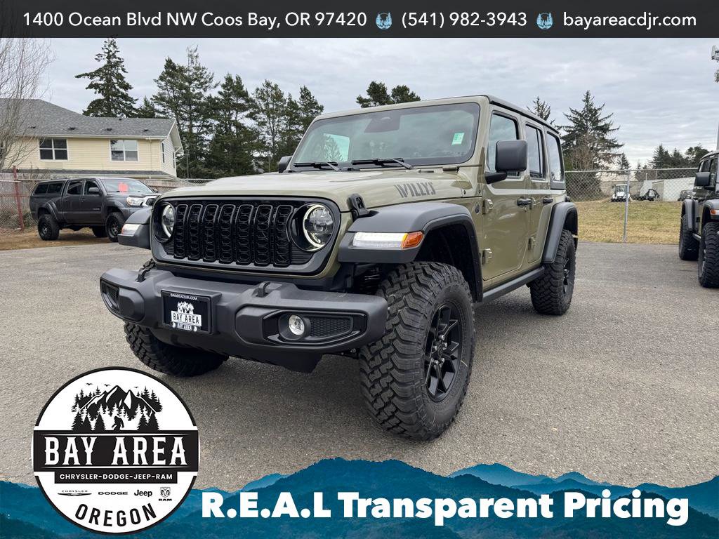 New 2026 Jeep Wrangler Willys AWD/4WD image 1