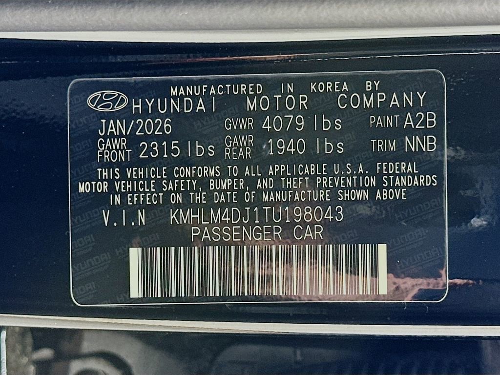 New 2026 Hyundai Elantra Blue image 22