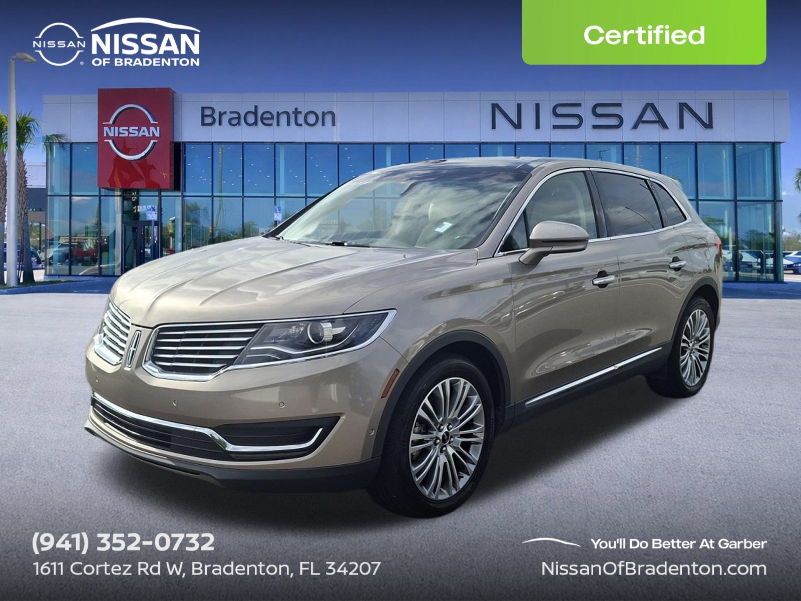 Used 2018 Lincoln MKX Reserve w/ Driver Assistance Package FWD image 1
