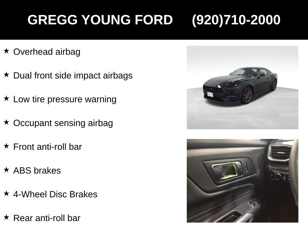 New 2026 Ford Mustang Premium w/ Bronze Appearance Package RWD image 19