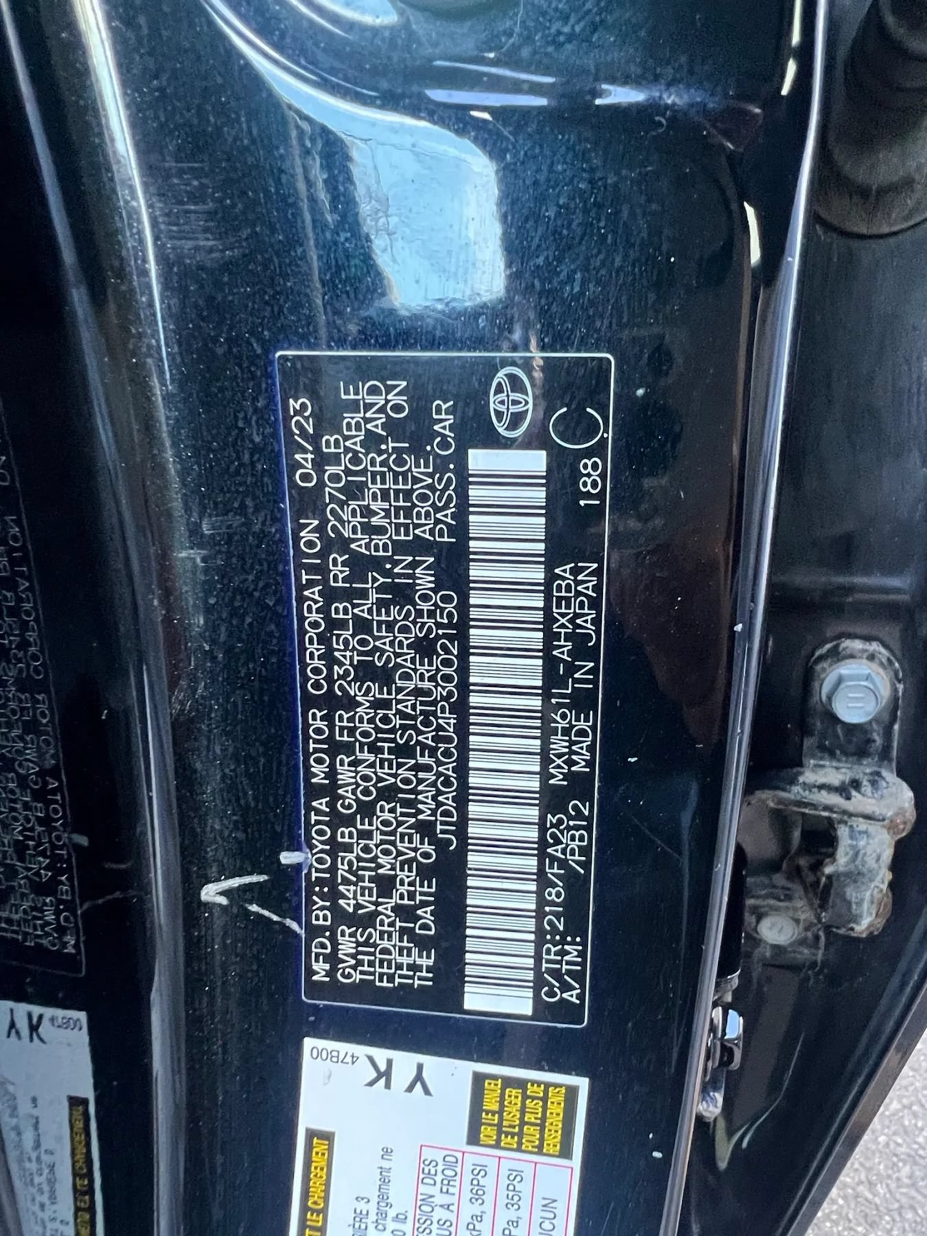 Used 2023 Toyota Prius Prime FWD image 31