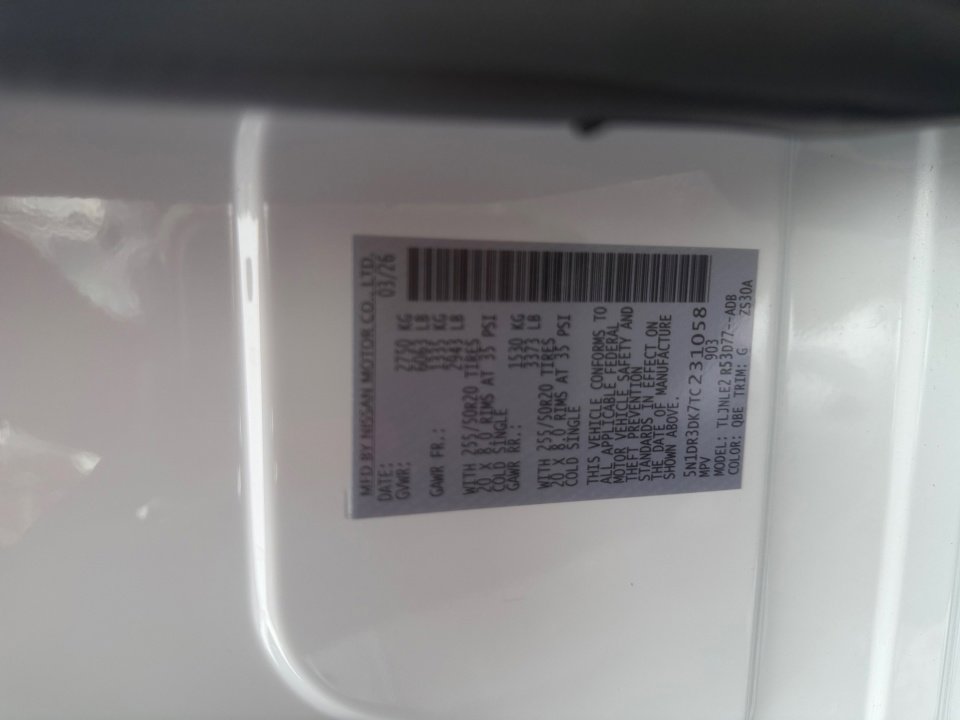 New 2026 Nissan Pathfinder Platinum image 35