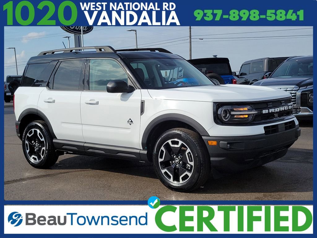 Certified 2024 Ford Bronco Sport Outer Banks w/ Tech Package image 1