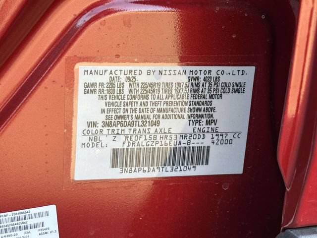 New 2026 Nissan Kicks SR FWD image 24