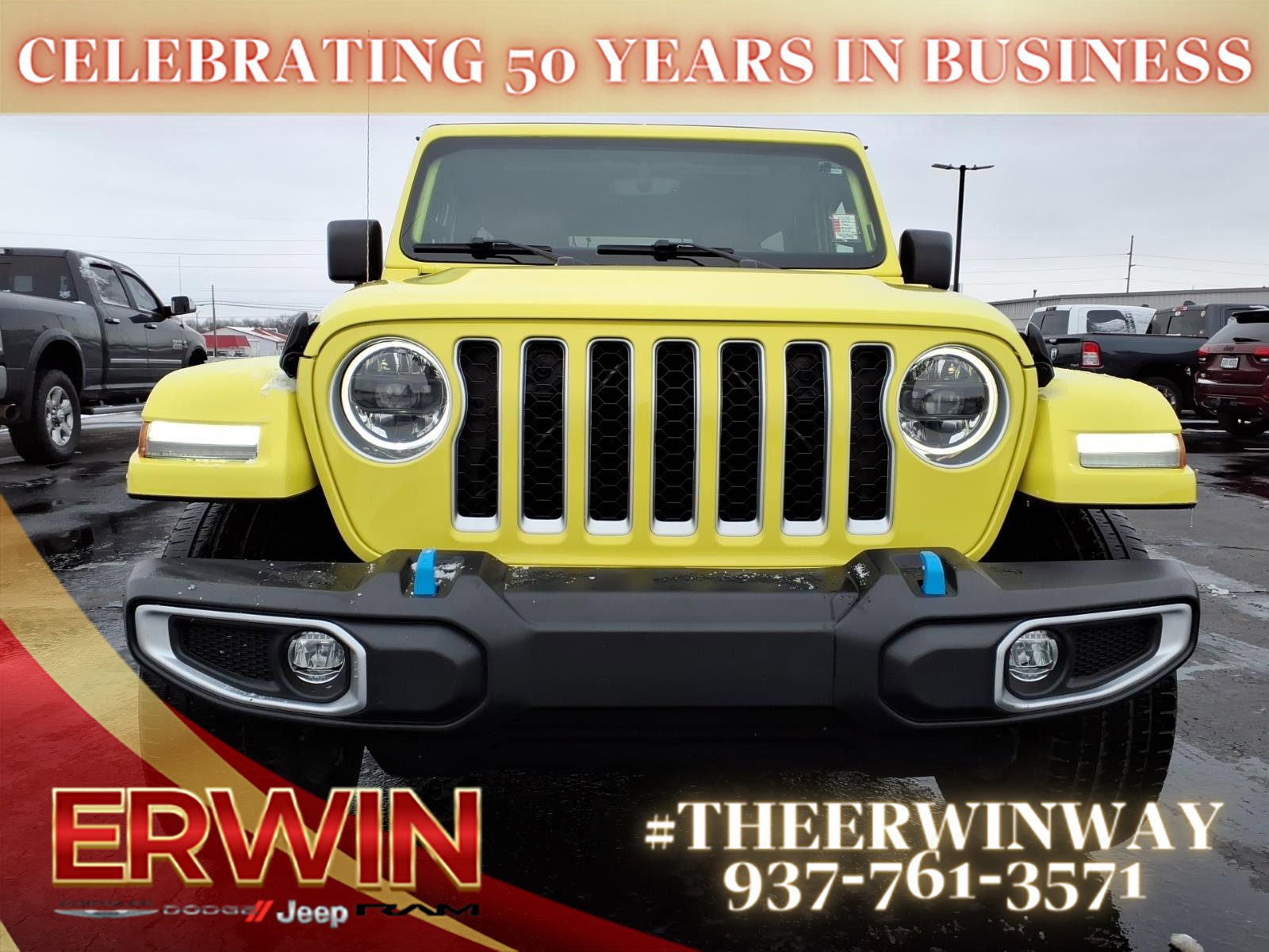 Certified 2023 Jeep Wrangler Unlimited Sahara w/ Cold Weather Group image 2