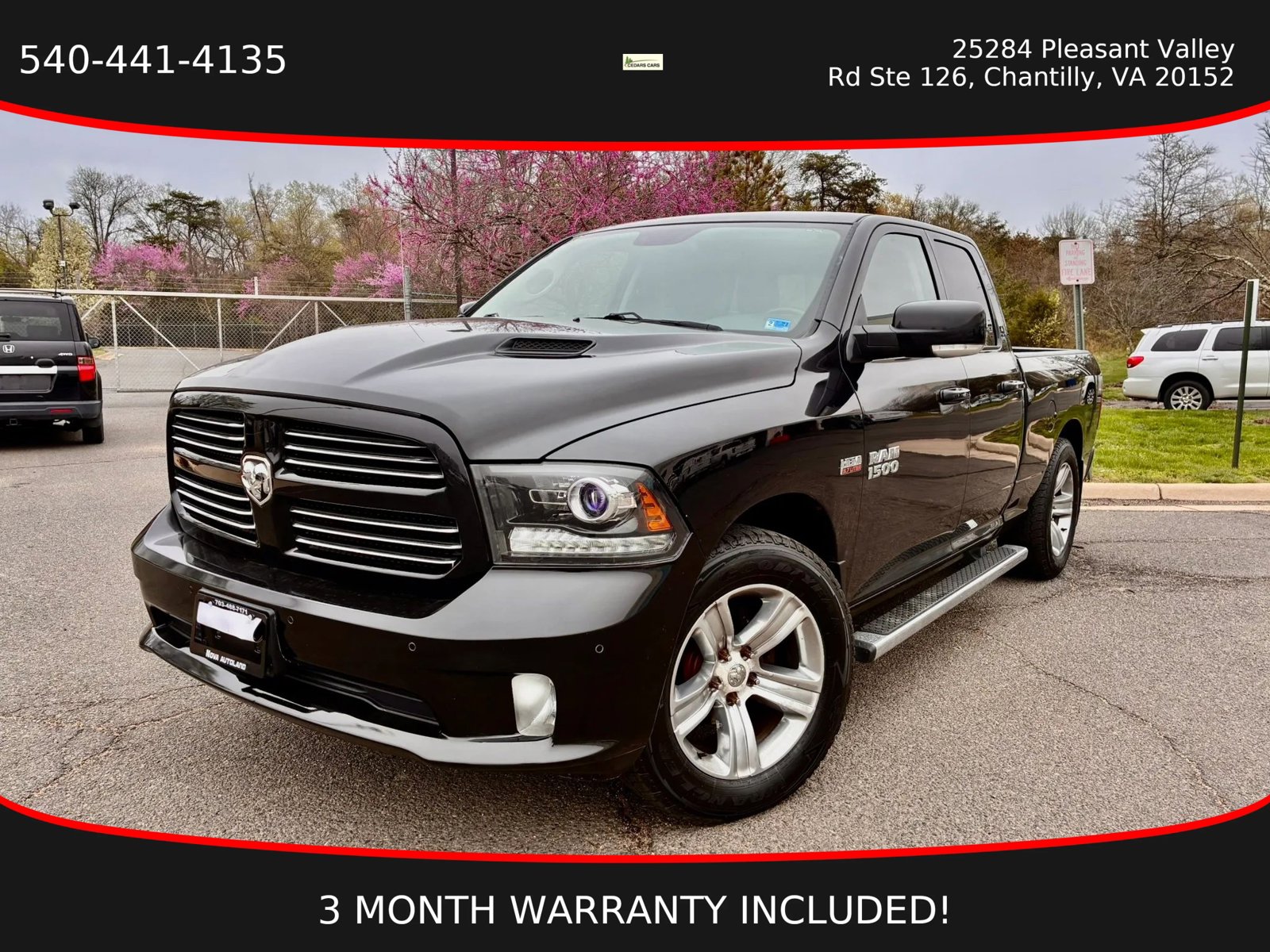 Used 2017 RAM 1500 Sport w/ Sport Premium Group AWD/4WD image 1