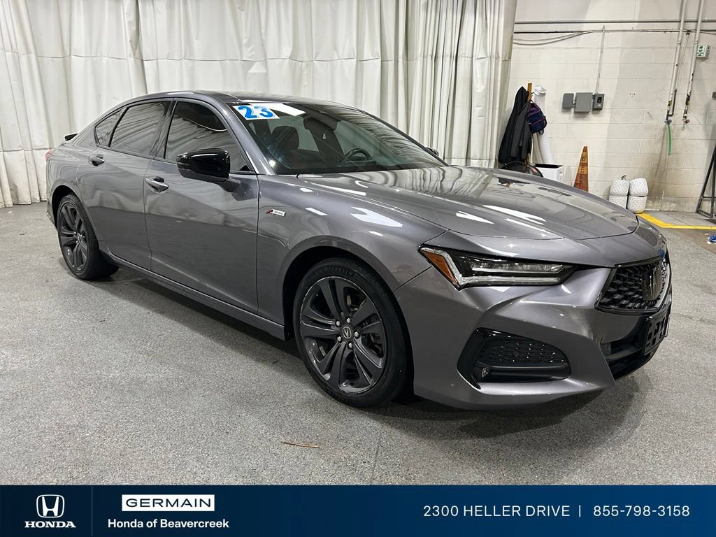 Used 2023 Acura TLX SH-AWD w/ A-SPEC Pkg image 2