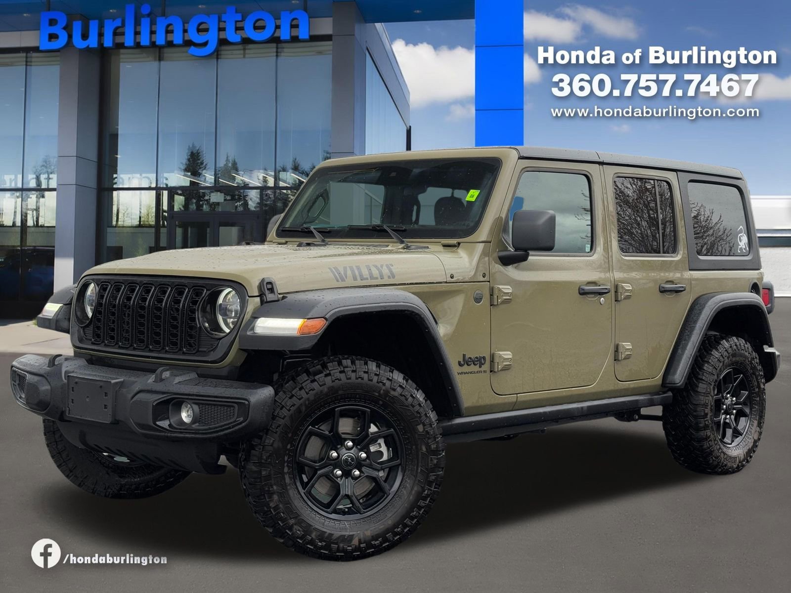 Used 2025 Jeep Wrangler Willys image 1