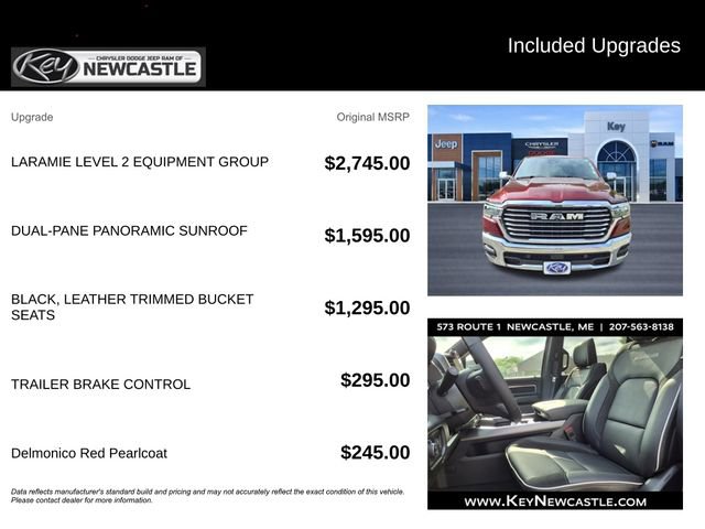New 2025 RAM 1500 Laramie AWD/4WD image 3