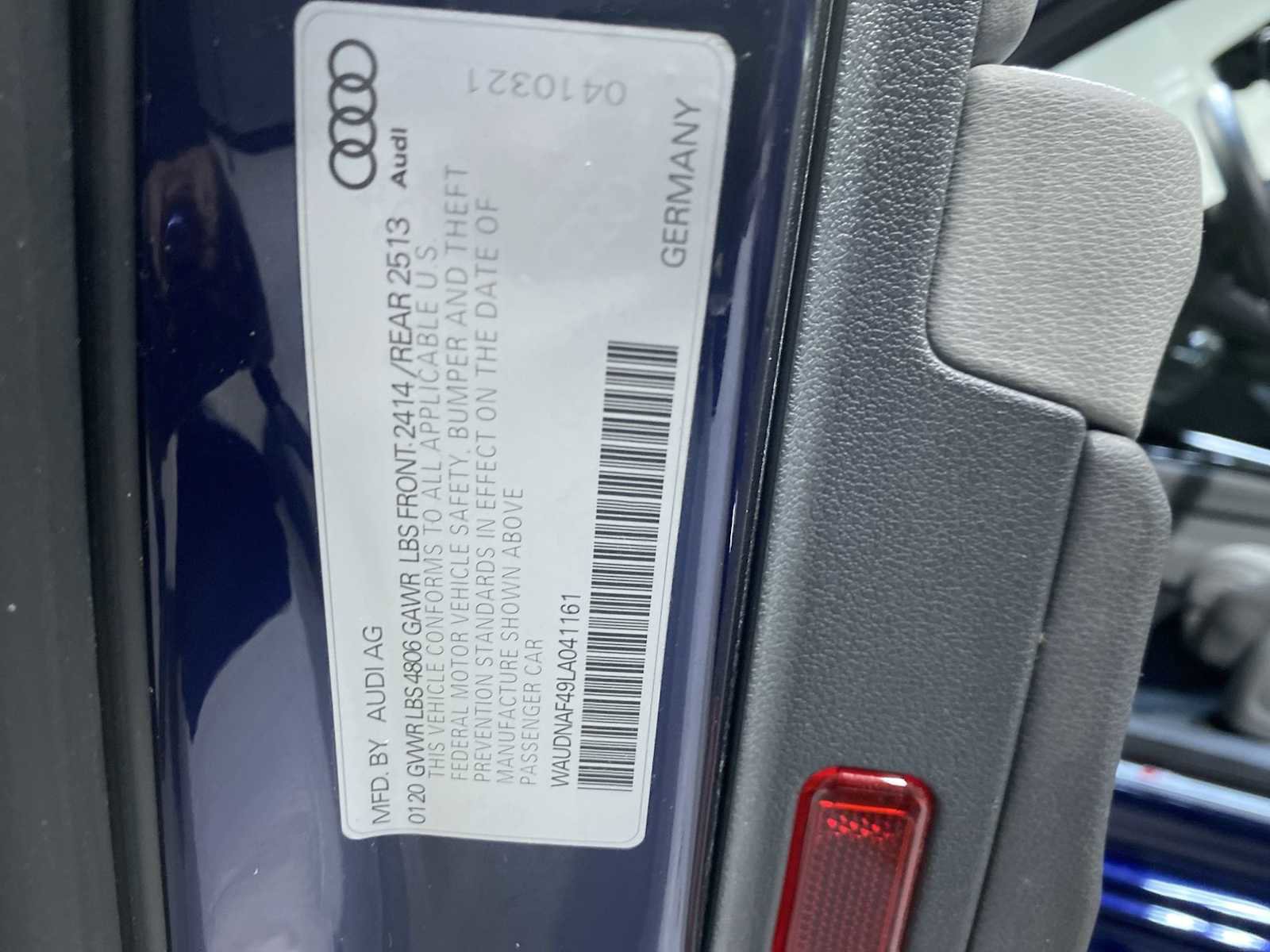 Used 2020 Audi A4 2.0T Premium w/ Convenience Package AWD/4WD image 21