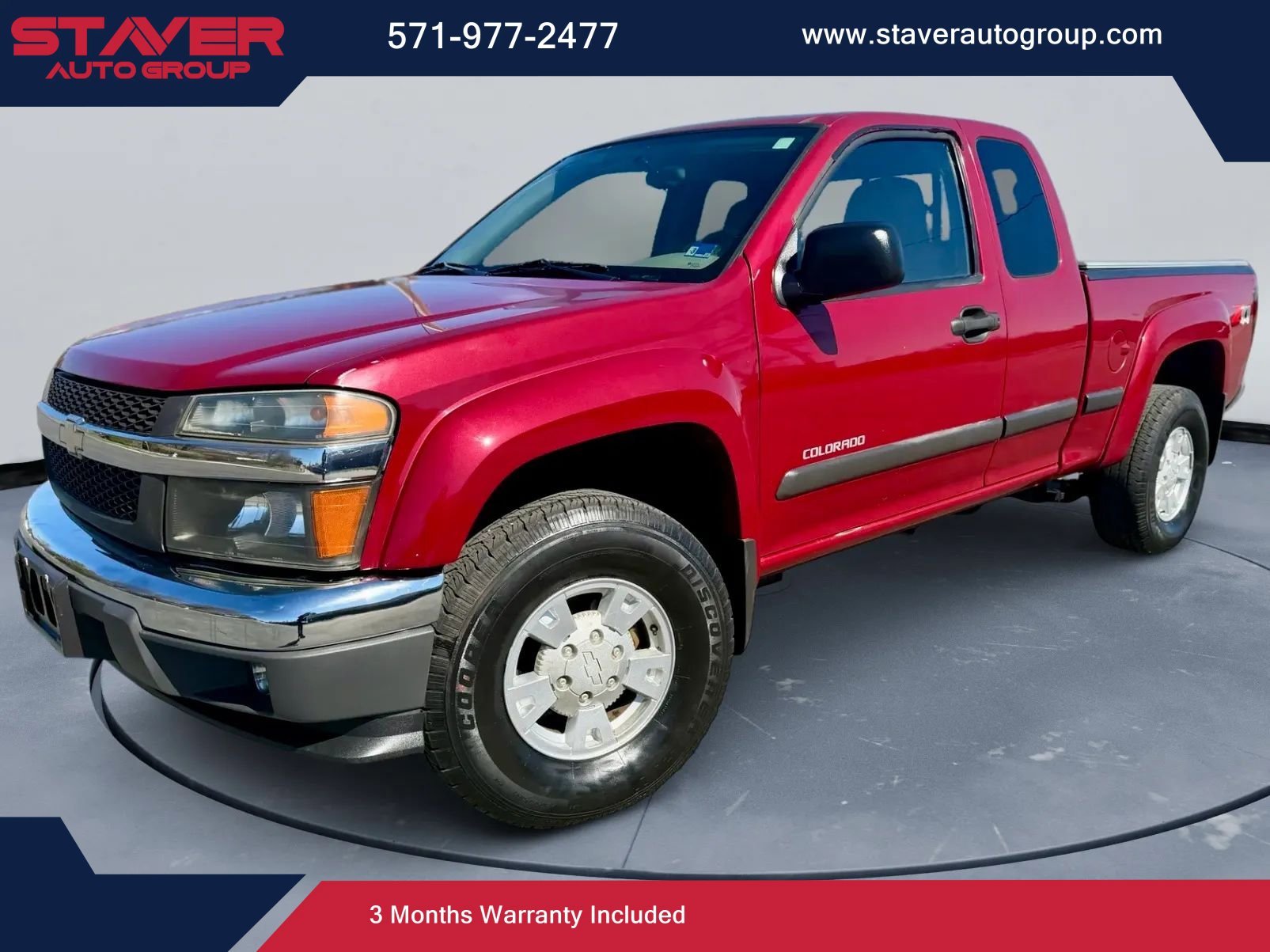 Used 2004 Chevrolet Colorado 4x4 Extended Cab w/ Comfort Convenience Package image 1