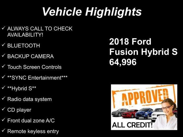 Used 2018 Ford Fusion S image 10