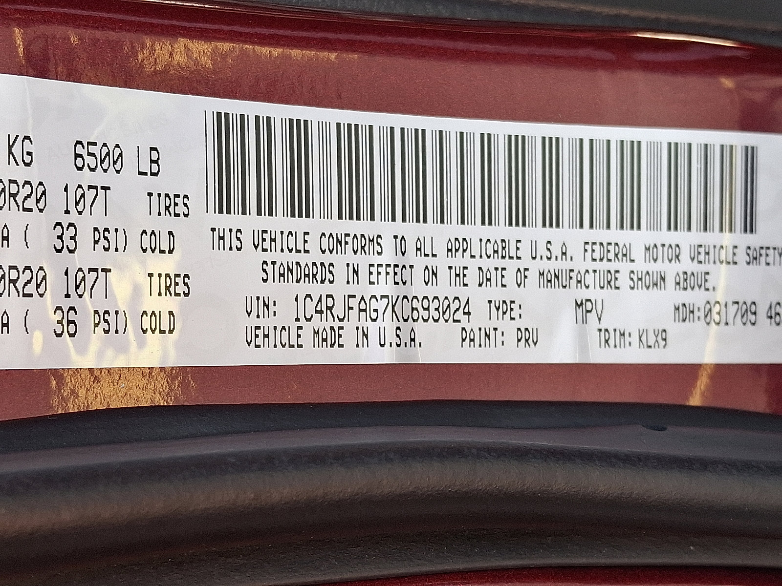 Used 2019 Jeep Grand Cherokee Altitude image 26