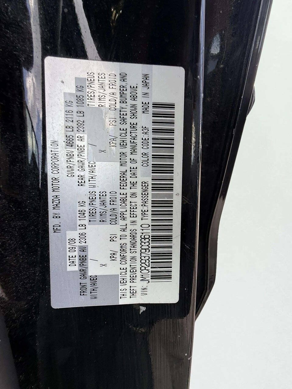 Used 2009 MAZDA MAZDA5 Sport FWD image 22