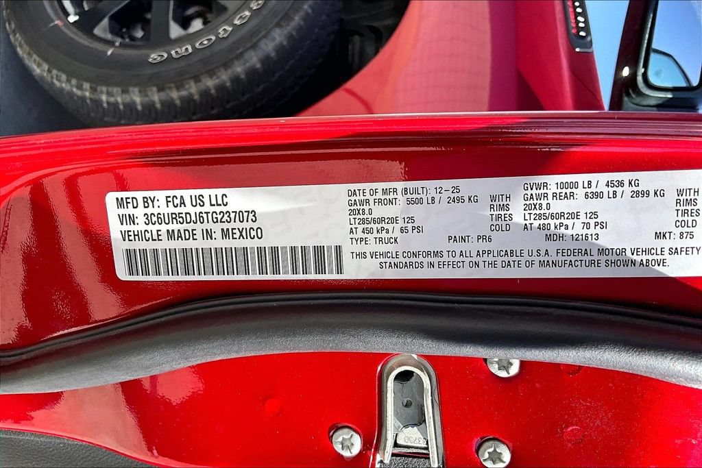 Used 2026 RAM 2500 Big Horn AWD/4WD image 30