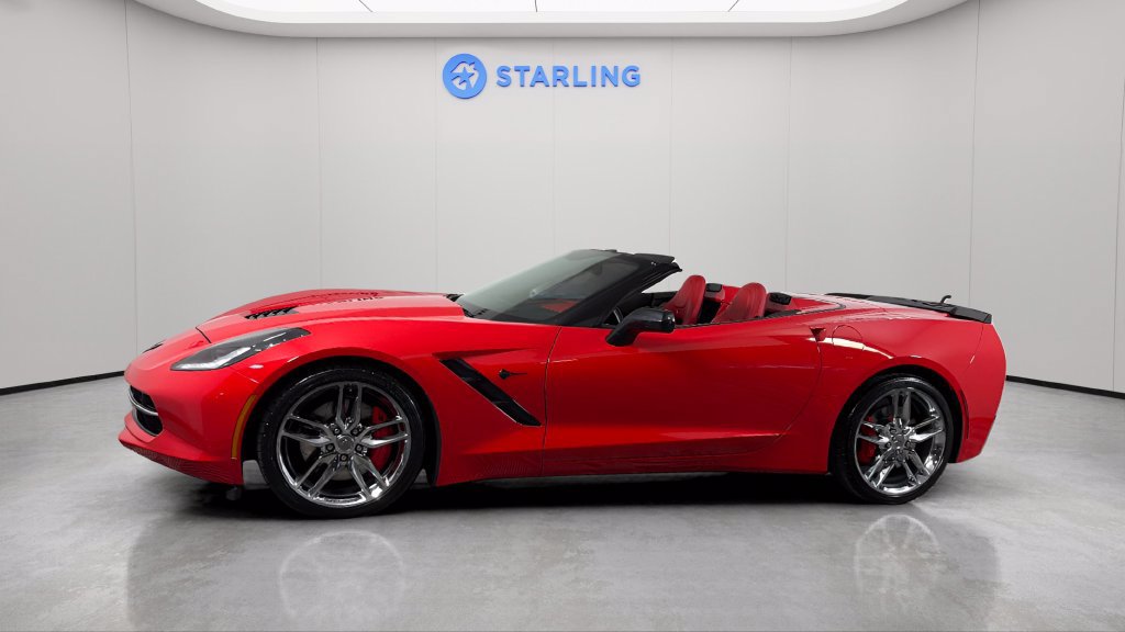 Used 2015 Chevrolet Corvette Stingray Convertible w/ 3LT Preferred Equipment Group RWD image 4