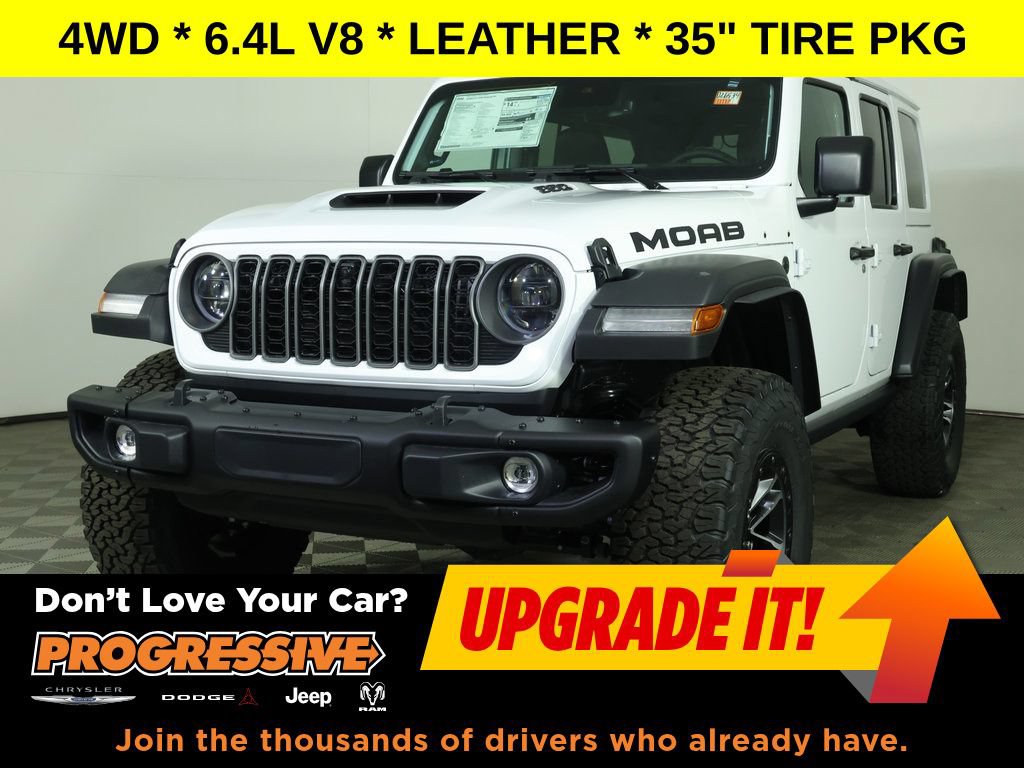 New 2026 Jeep Wrangler Unlimited Rubicon 392 w/ Quick Order Package 27X Moab