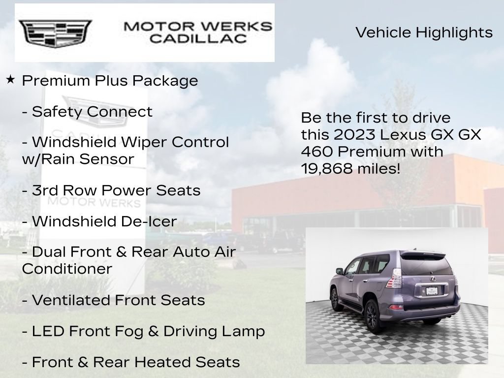 Used 2023 Lexus GX 460 Premium w/ Premium Plus Package AWD/4WD image 13