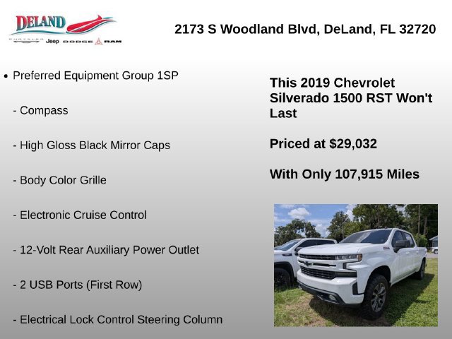 Used 2019 Chevrolet Silverado 1500 RST w/ All-Star Edition AWD/4WD image 7