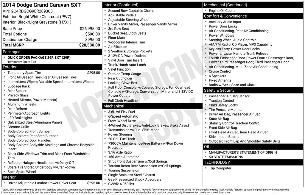 Used 2014 Dodge Grand Caravan SXT FWD image 27