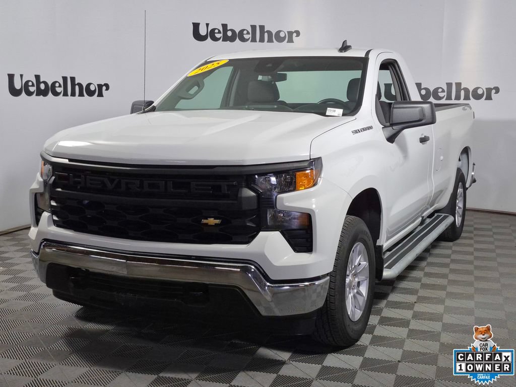 Certified 2025 Chevrolet Silverado 1500 W/T RWD image 3