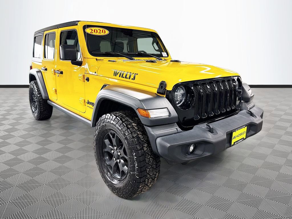 Used 2020 Jeep Wrangler Unlimited Sport image 3