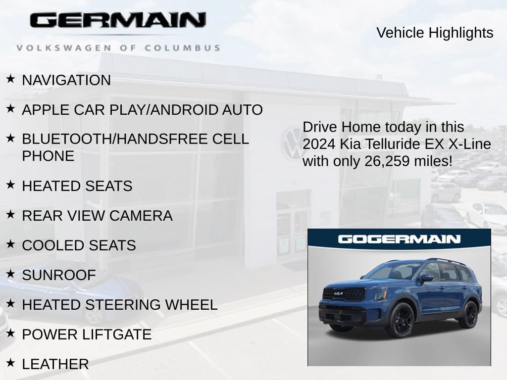 Used 2024 Kia Telluride EX X-Line AWD/4WD image 6
