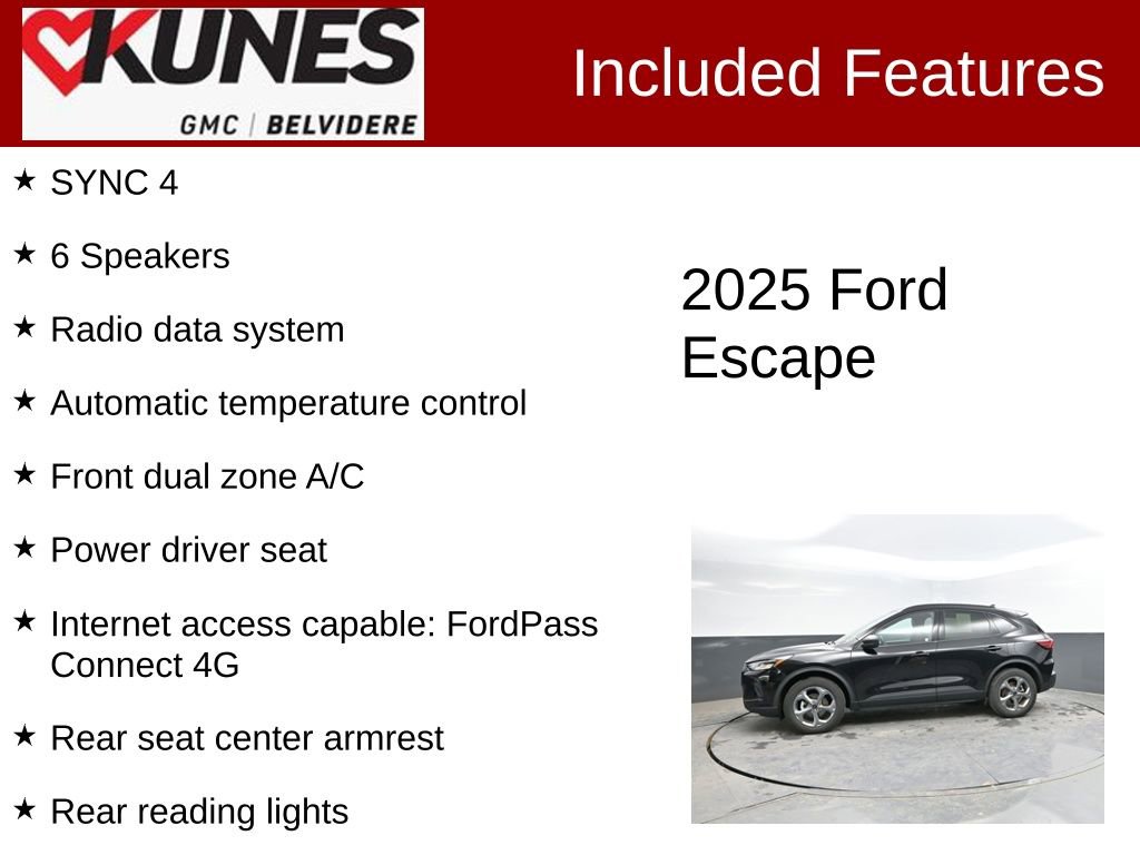 Used 2025 Ford Escape ST-Line AWD/4WD image 2