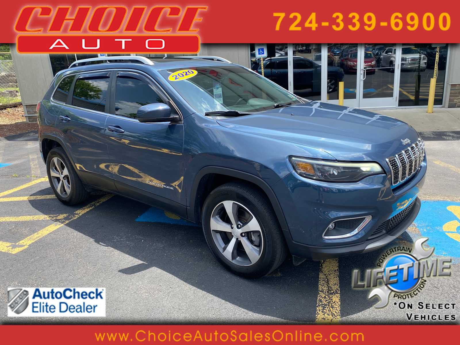 Used 2020 Jeep Cherokee Limited