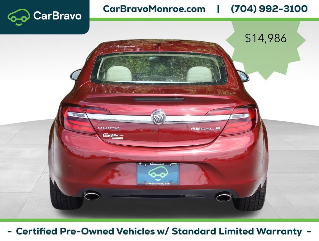 Certified 2017 Buick Regal Premium w/ Driver Confidence Package #1 FWD image 5