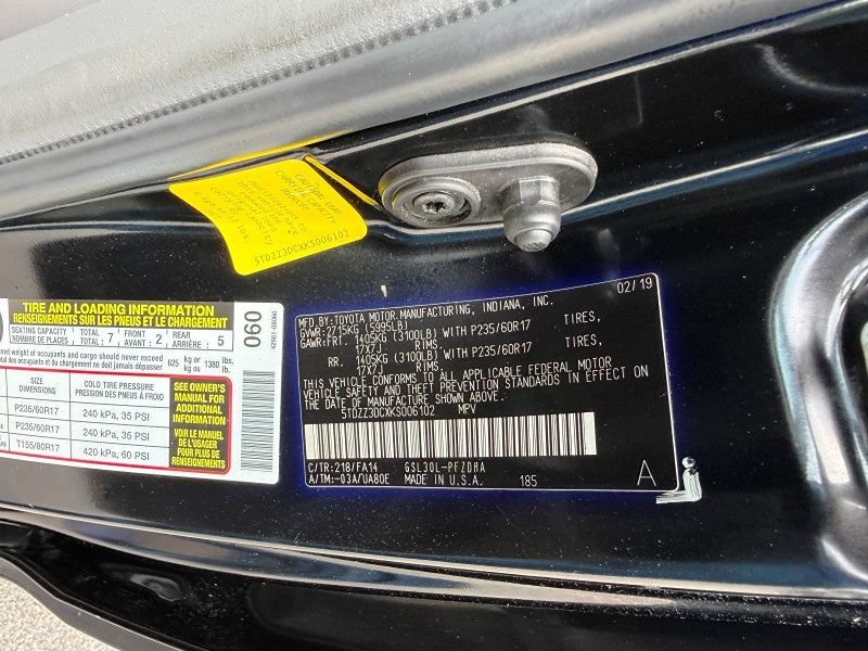 Used 2019 Toyota Sienna L FWD image 33