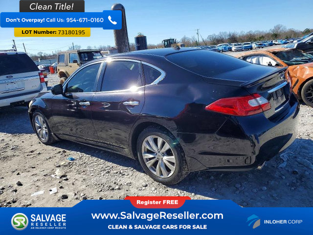 Used 2011 INFINITI M37 x w/ Deluxe Touring Pkg AWD/4WD image 3