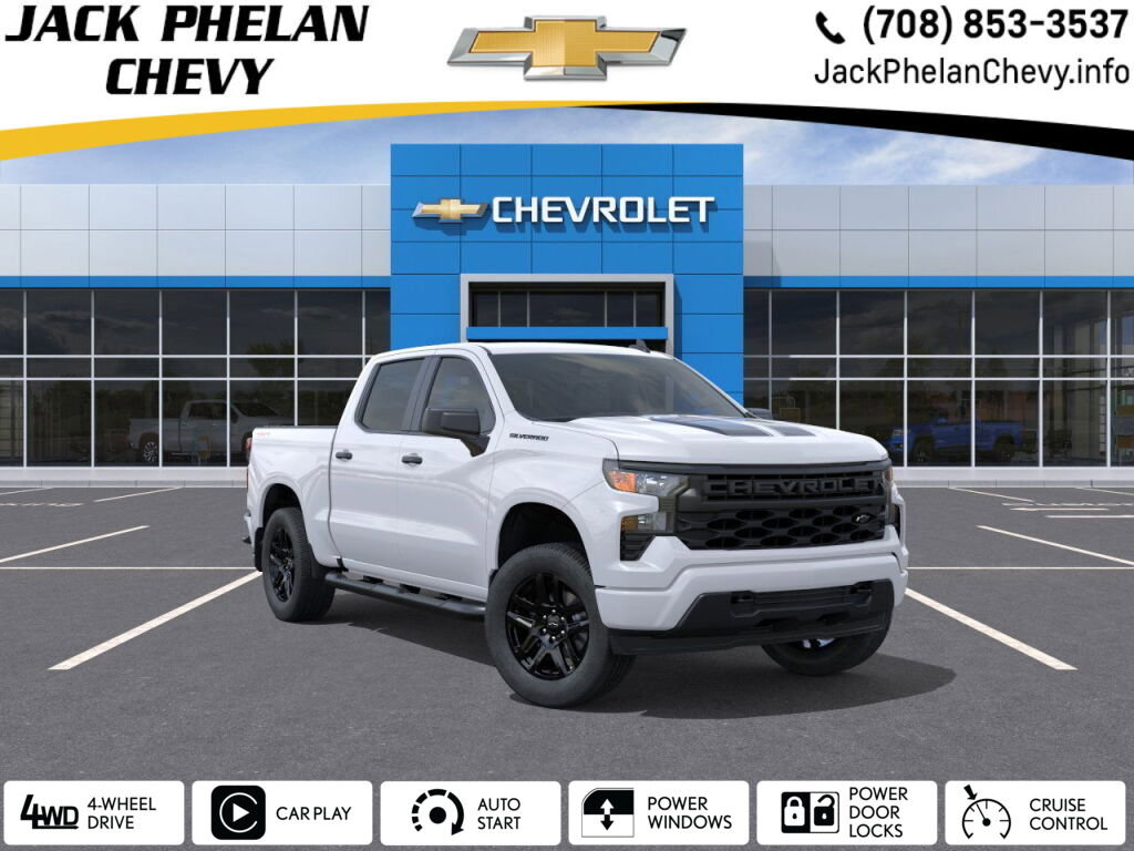 New 2026 Chevrolet Silverado 1500 Custom w/ Rally Edition