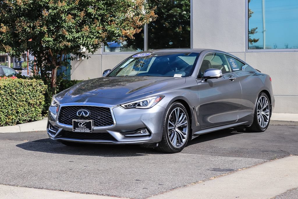 Certified 2021 INFINITI Q60 3.0t Luxe w/ Cargo Package RWD image 3